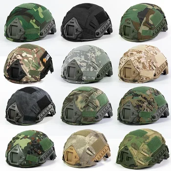 Тактически шлем покритие полево оборудване камуфлаж каска кърпа лов Airsoft военни каска кърпа аксесоари борба на открито