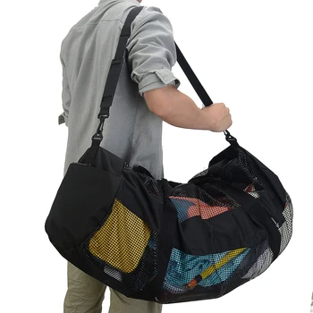 Многофункционална чанта за съхранение на оборудване за гмуркане с регулируема каишка за съхранение на плажа чанта за рамо за плуване на открито