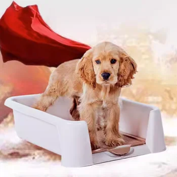 лапа чистач кученце куче кутия коняр тоалетна обучение преносим куче гърненце тава пластмаси торбичка аксесоар Chien домашни любимци продукти LJ50DT
