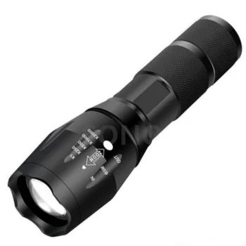 6000LM T6 L2 Led фенерче Zoom Светкавица Linterna Torch Lighter 18650 Батерия Къмпинг Външни тактики Мощно фенерче