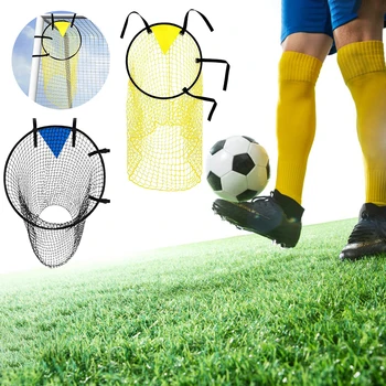 Multi-Sport Target Net Soccer Training Equipment Сгъваеми футболни топ контейнери с подчертани зони за точкуване за точност на снимане