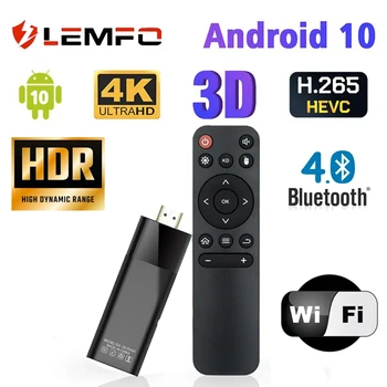 LEMFO Q6 Smart TV стик Android 10 Dual Wifi 4K HDR10 2GB 16GB мини TV стик Android 10.0 Smart TV Box 1GB 8GB Media Player
