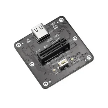 M.2 NVME към USB 3.1 Case адаптер карта Expansopn съвет JMS583 подкрепа NGFF протокол тип-C USB3.1 Gen2 1000 + Mb / S скорост