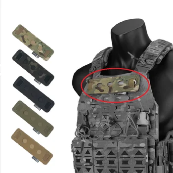 Тактически потник Аксесоари за декорация на гърдите Комплект етикети Флуоресцентна пръчка Hook&loop чанта за съхранение